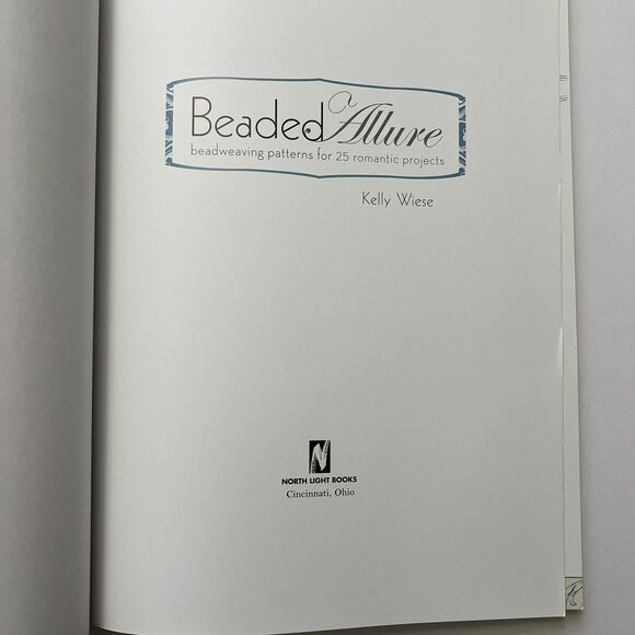 Beaded Allure Beadweaving Patterns for 25 Romantic by Kelly Wiese Paperback Book - Picture 2 of 7